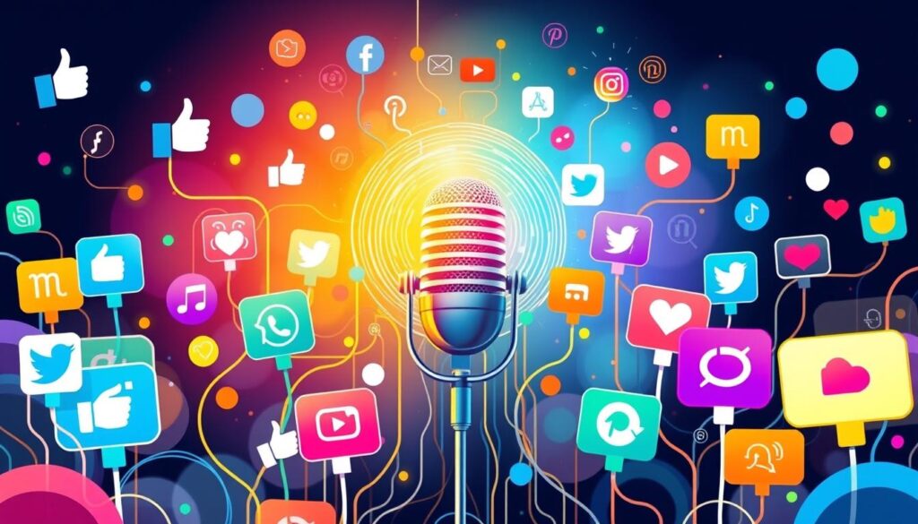 social media marketing for podcast promotion