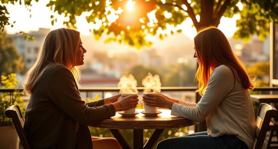 casual coffee walk date