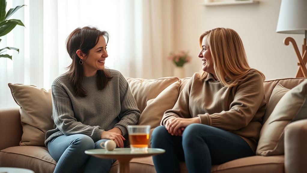 choose appropriate conversation environment