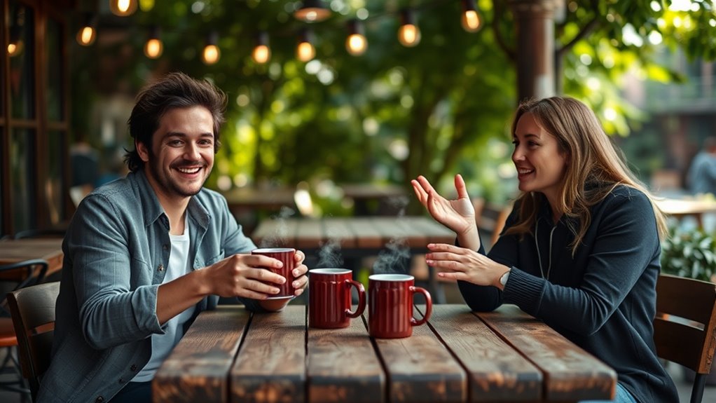 relaxed first date environment