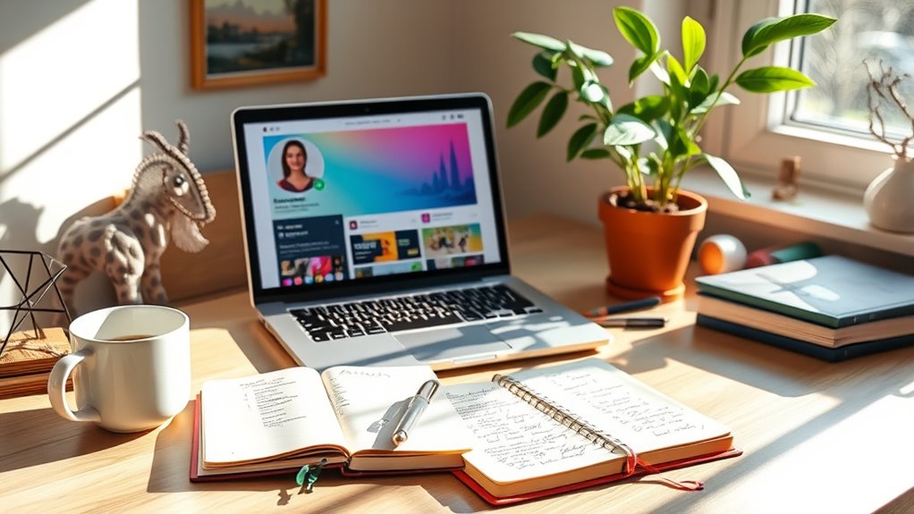 showcase passions and personality