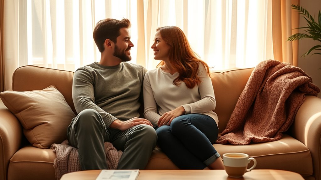 regular check ins and quality time