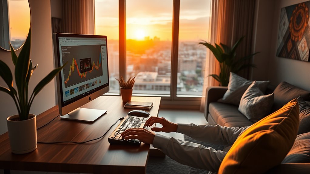 remote work productivity comparison