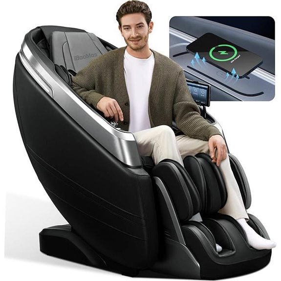 iBooMas 4D Massage Chair with Zero Gravity