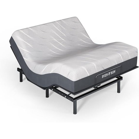 Sven & Son Adjustable Bed Base with Hybrid Mattress