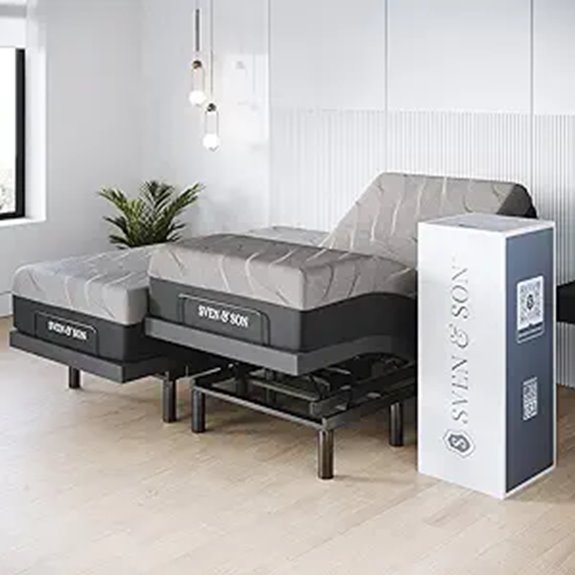 Sven & Son Harmony Adjustable Bed Frame with Massage
