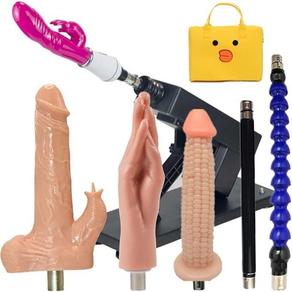 Adjustable Adult Thrusting Sex Machine with Stand