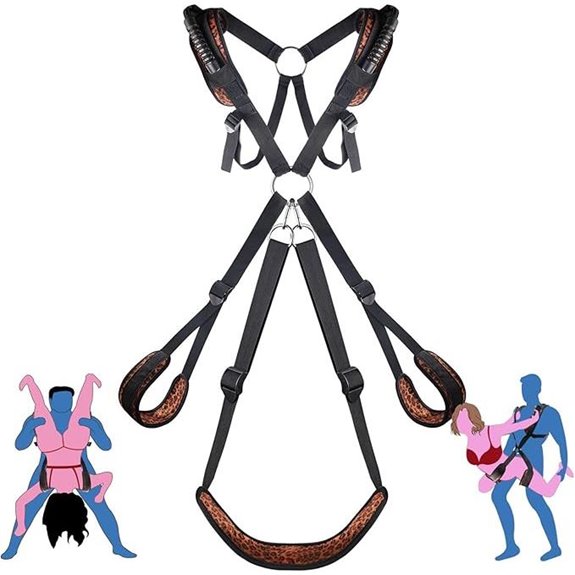 BDSM Sex Swing with Waist Straps and Padding