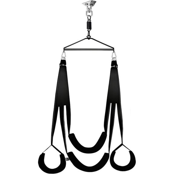 BELSIANG Adult Sex Swing with Stand and Spinning Function