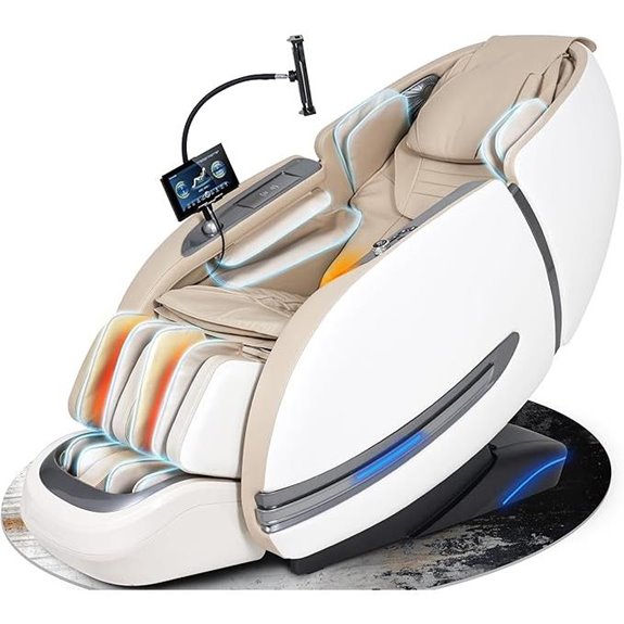 Full Body Massage Chair with Zero Gravity & AI Control