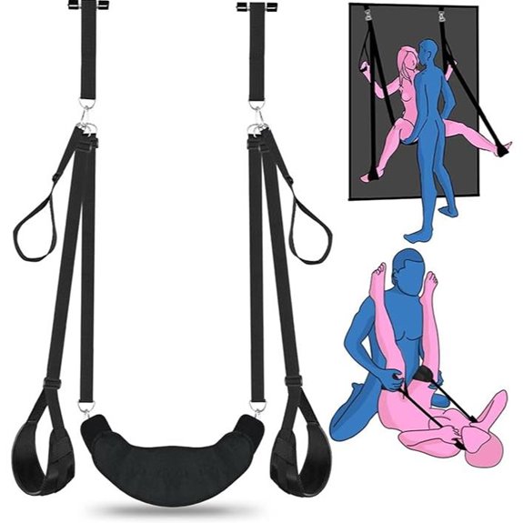 Sex Swing & Restraints BDSM Kit with Cushions