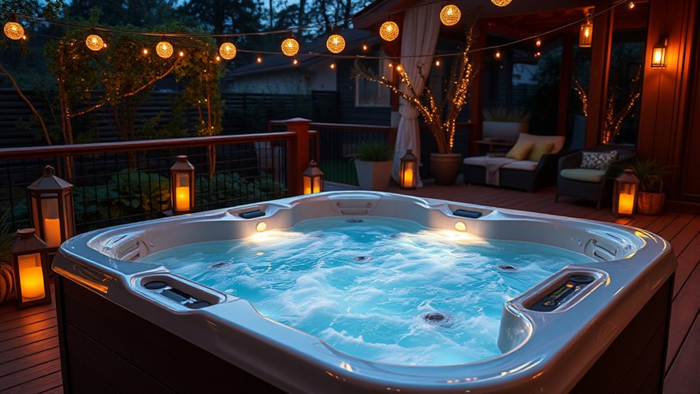 couple friendly hot tub features