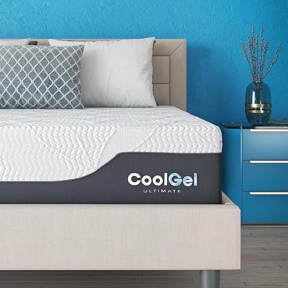 Classic Brands Cool Gel Memory Foam Queen Mattress