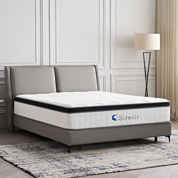 12-Inch Hybrid Mattress with Memory Foam and Springs
