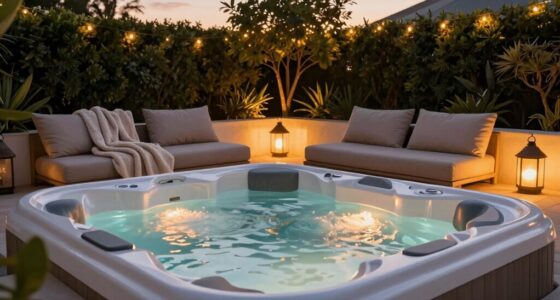 luxury couples hot tubs