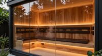 luxury couples sauna selection