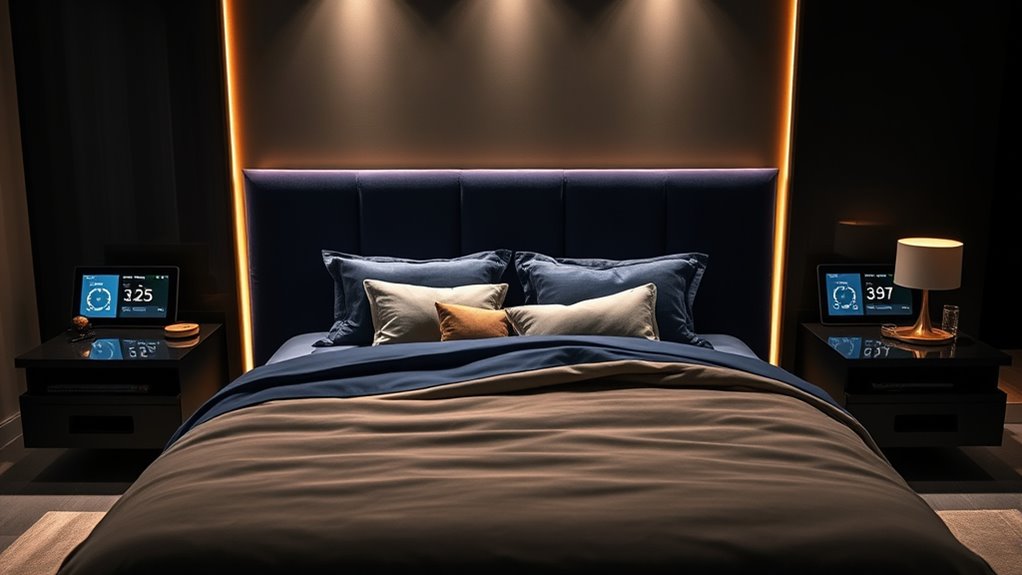 luxury couples sleep features