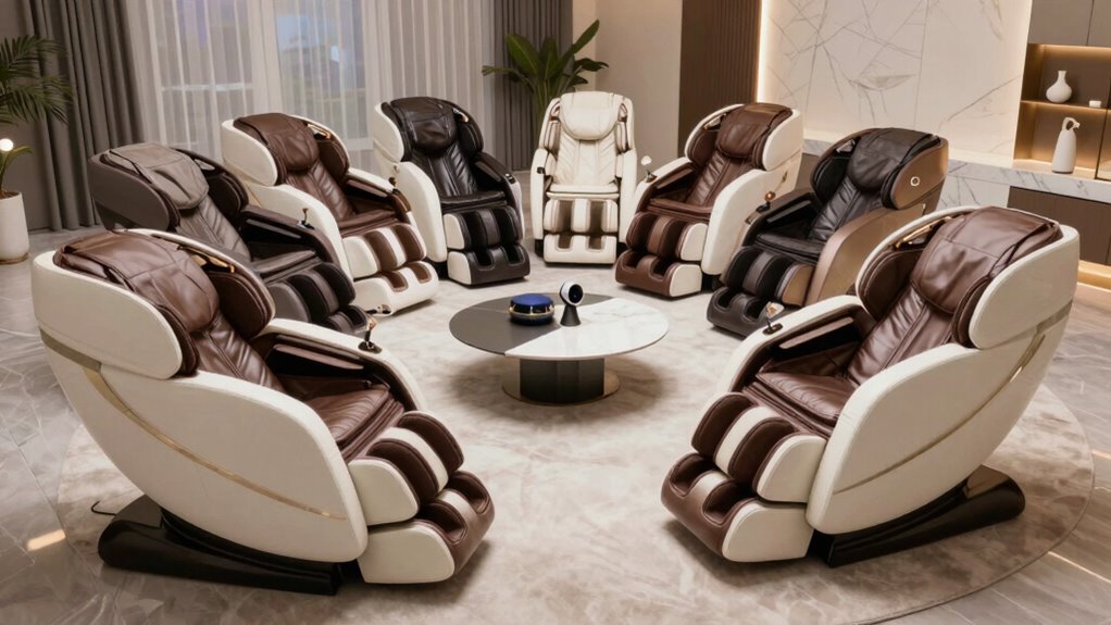 luxury massage chairs 2026