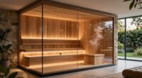 luxury sauna home ideas
