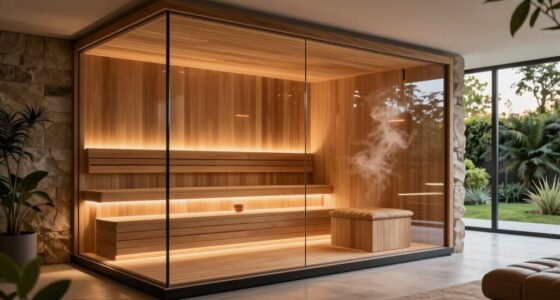 luxury sauna home ideas