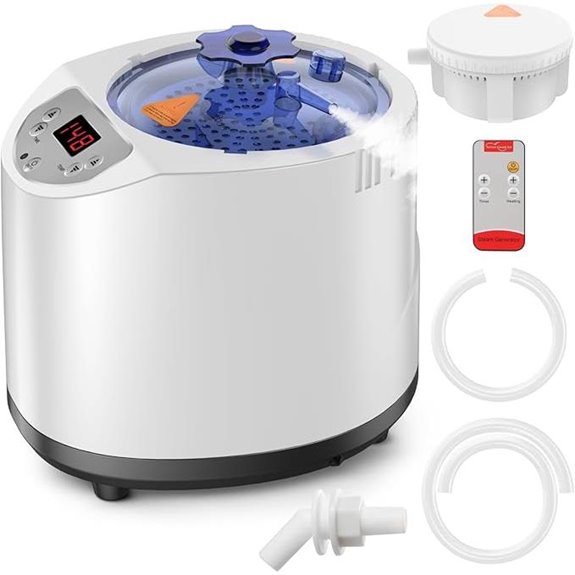 Portable Sauna Steamer with Remote and 15 Settings