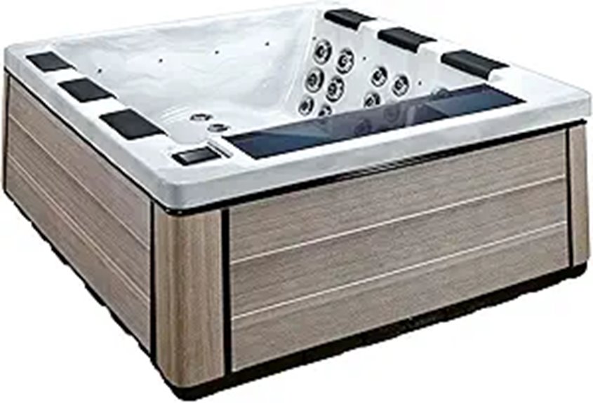 Comfort Hot Tubs 6-Person Portable Spa with 44 Jets