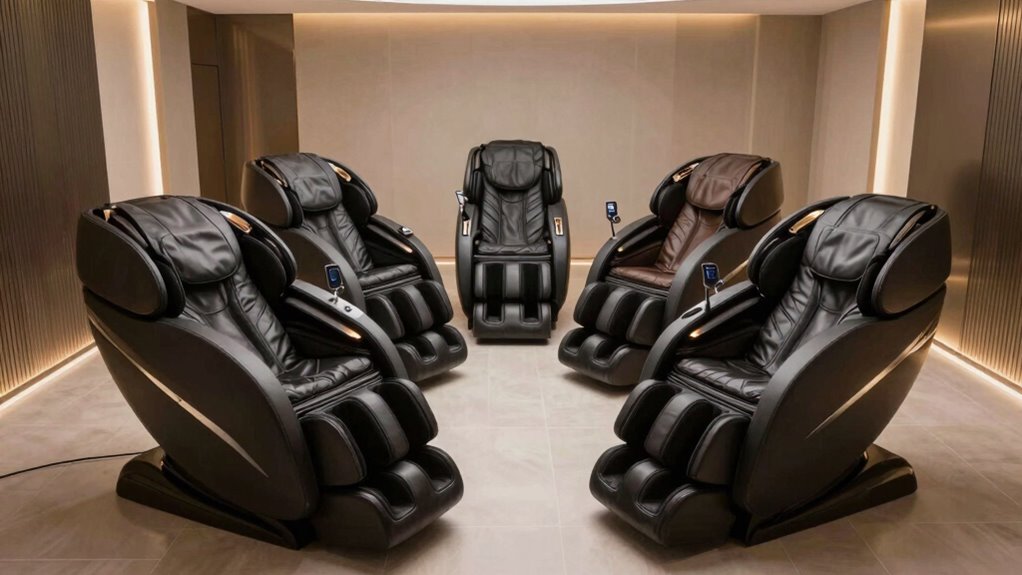 premium couples massage chairs