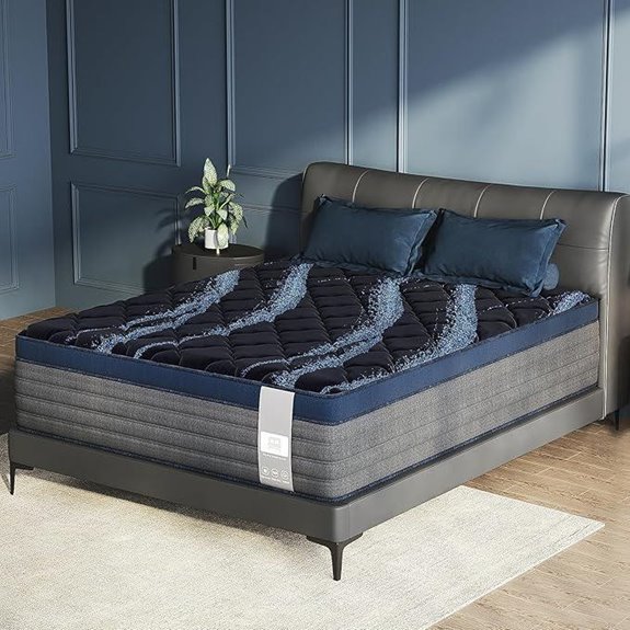 Queen Hybrid Memory Foam Mattress with Pocket Springs