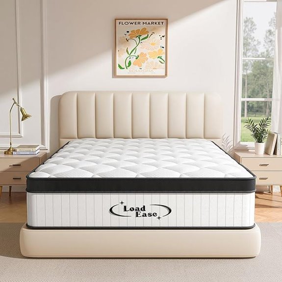 Queen Hybrid Mattress in a Box 12 Inch Medium Firm