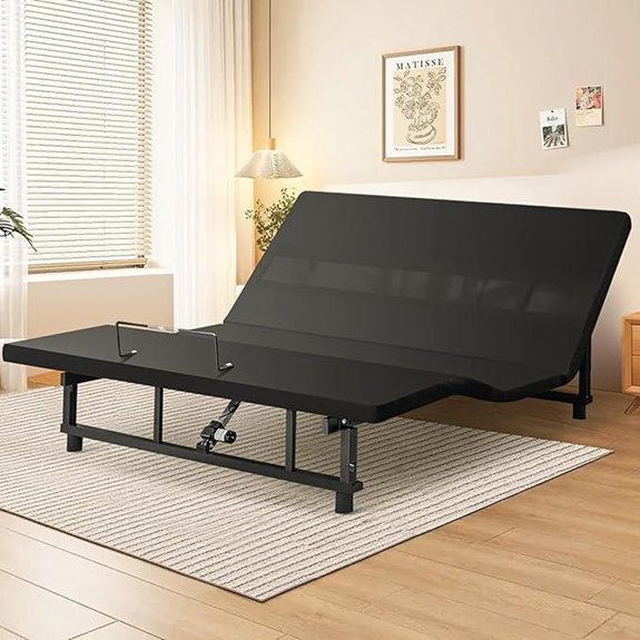 Queen Adjustable Bed Frame with Wireless Remote