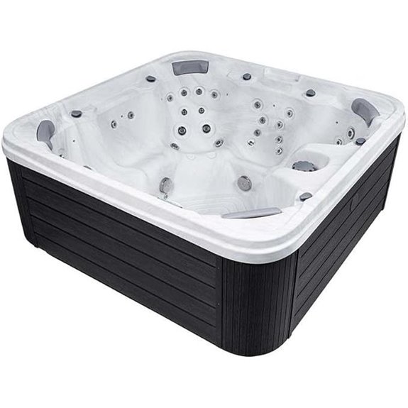 Bueno Spa Chicago 7-Person Hot Tub with Jets and LED