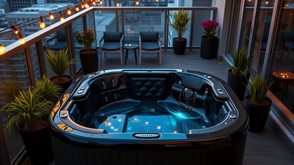 small space hot tub considerations