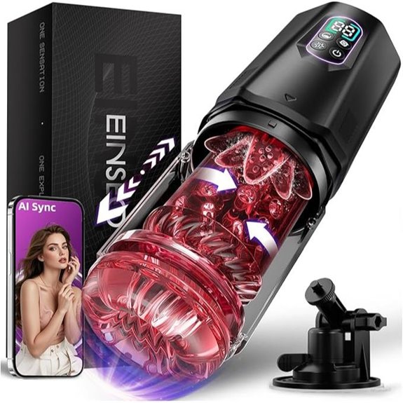 EINSEO Male Masturbator with Thrusting Rotating Modes