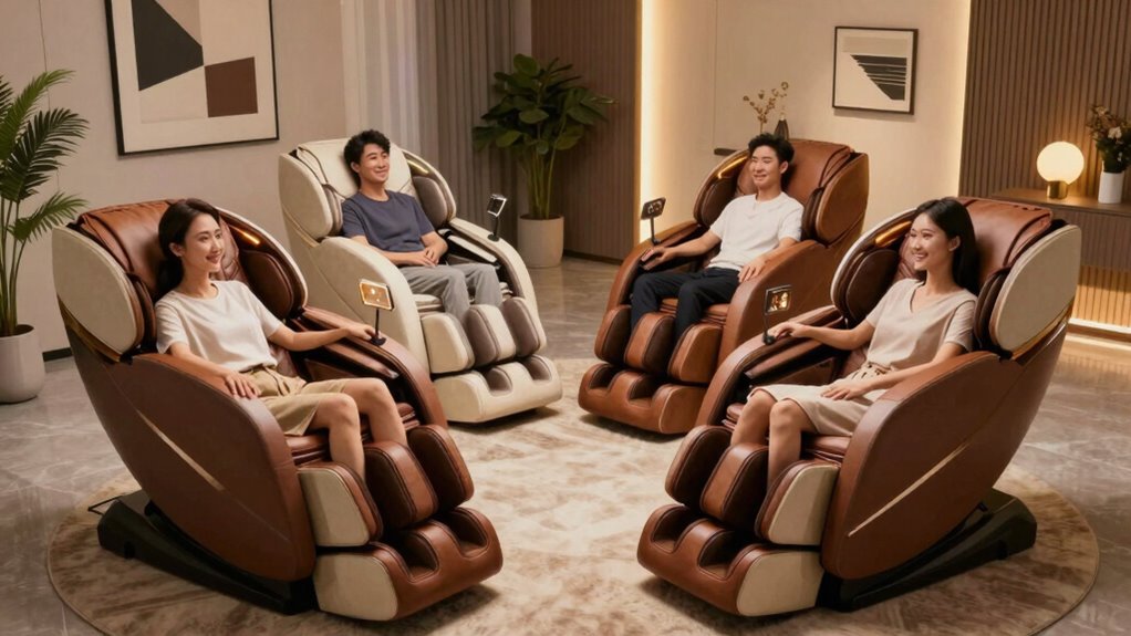 top couples massage chairs
