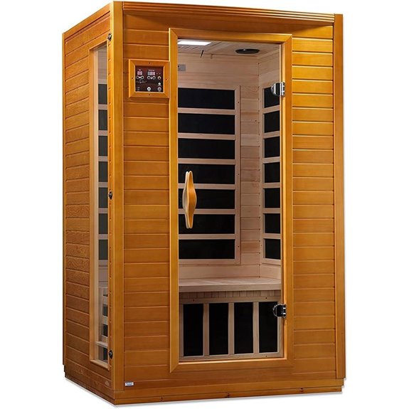 Andora 2-Person Infrared Sauna with Red Light
