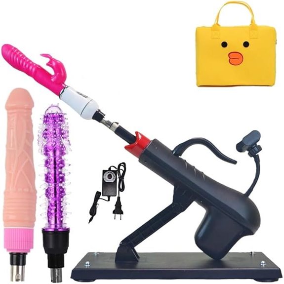 All-in-One Sex Machine with Attachments and Features