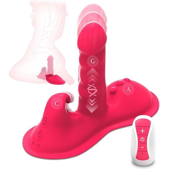Riding Vibrator with Thrusting Modes & Remote Control