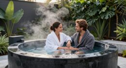 couples trendy cold tubs