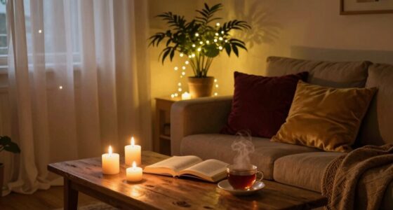 create cozy romantic ambiance