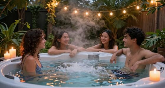hot tub fosters communication