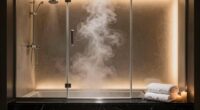 luxurious steam shower experience
