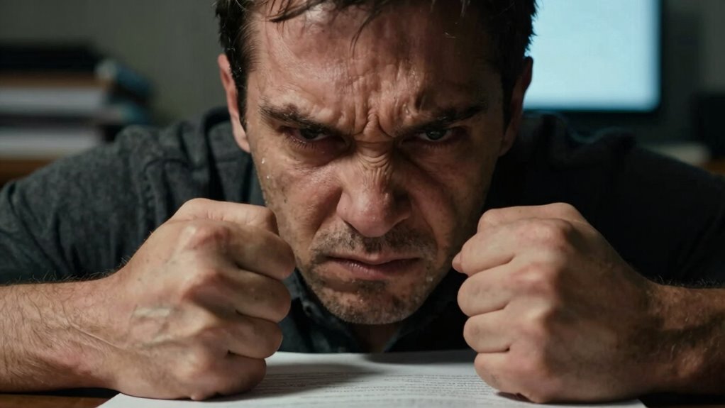 men suppress emotions with anger