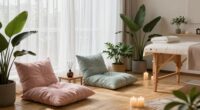relaxing health focused sanctuary