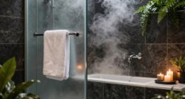 relaxing steam shower routine