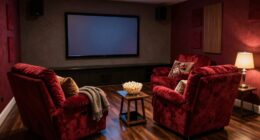 simple romantic home theater