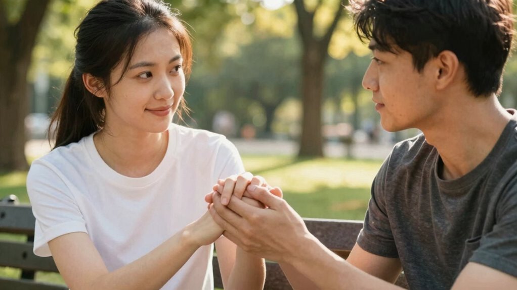 supportive emotionally present partners