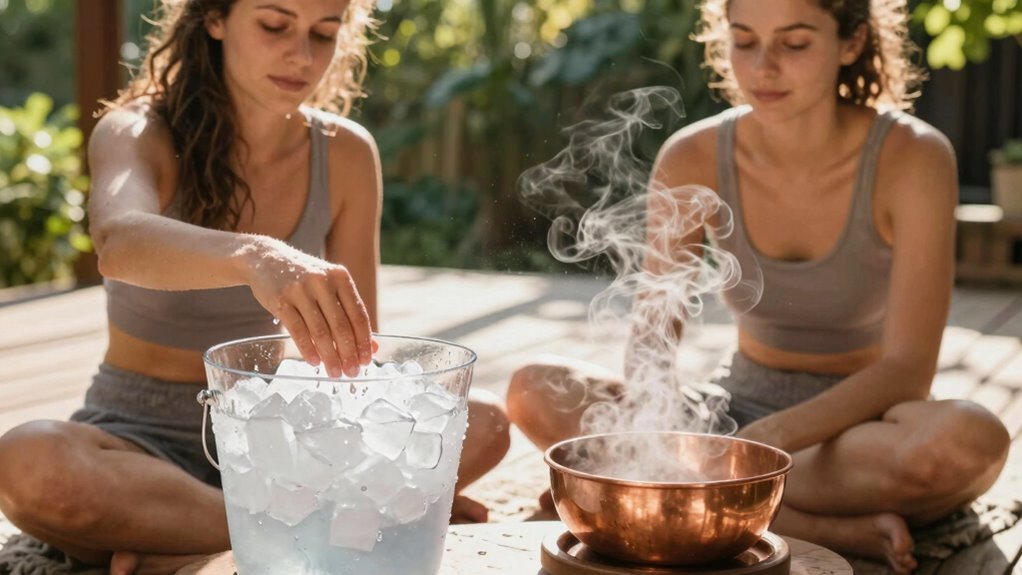 thermal contrast wellness routine