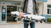 Mitch Mcconnell Ambulance Stretcher Video