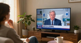 Mitch McConnell remains hospitalized after more than three weeks