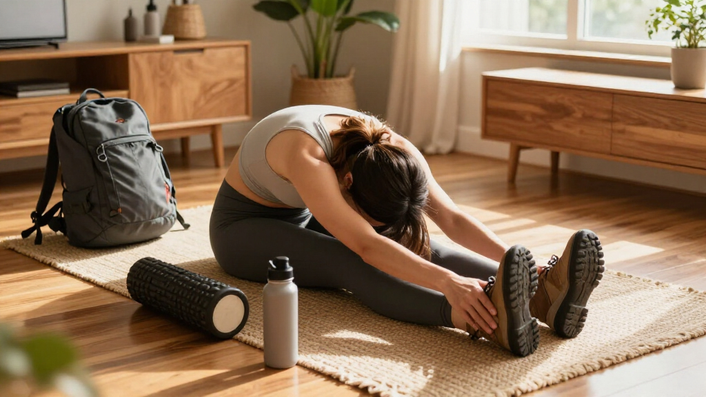 The One Yoga Pose I Rely On To Help Me Recover After A Long Walk Or Hike